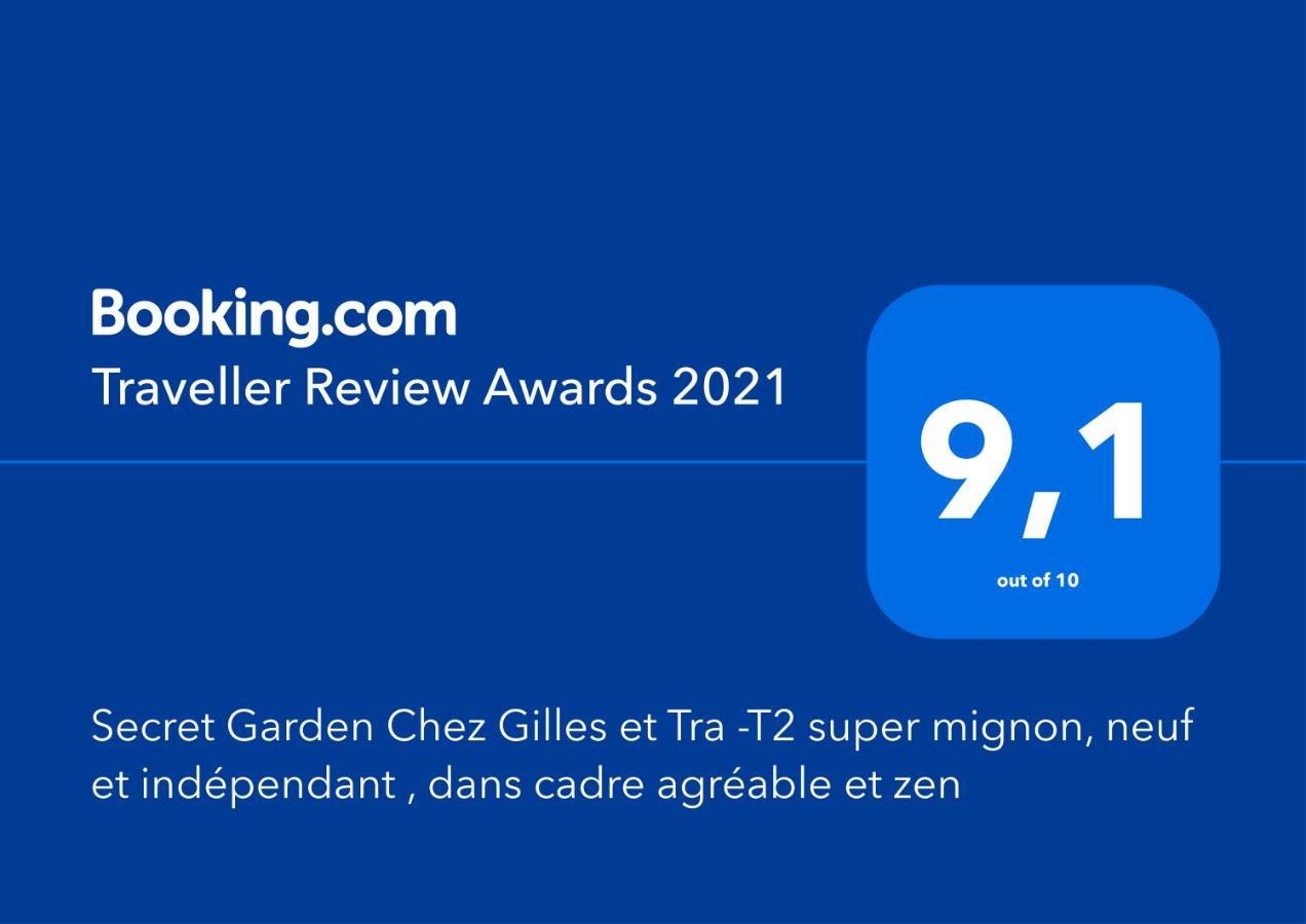 Secret Garden - Chez Gilles Et Tra - Maison D Hote -T2 Super Mignon, Neuf Et Independant , Dans Cadre Agreable Et Zen Valergues ภายนอก รูปภาพ