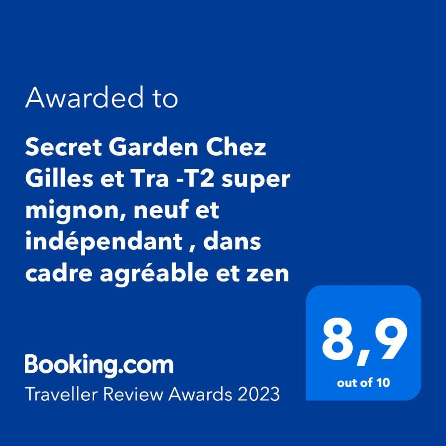 Secret Garden - Chez Gilles Et Tra - Maison D Hote -T2 Super Mignon, Neuf Et Independant , Dans Cadre Agreable Et Zen Valergues ภายนอก รูปภาพ